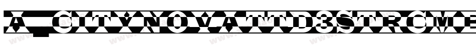 a_CityNovaTtD3StrCmb (COPY 1)字体转换